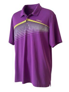 Adidas Men's Performance Adizero Golf Polo Men's Extra Large Purple